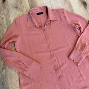 T Tahari Long Sleeve Blouse EUC